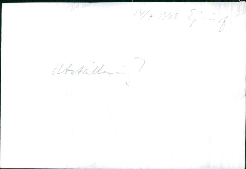 nature Exhibition - Vintage Photograph