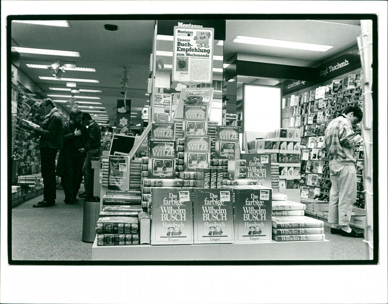 Montanus Bookstore - Vintage Photograph