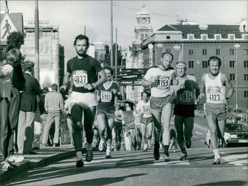 Stockholm Marathon 1979 - Vintage Photograph