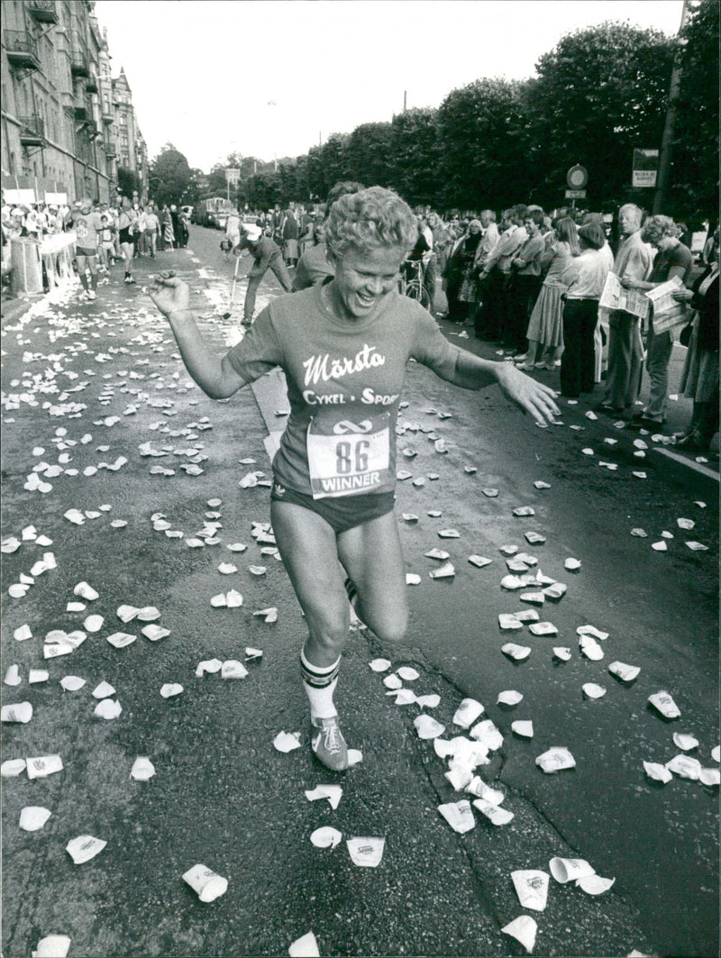 Stockholm Marathon 1979 - Vintage Photograph