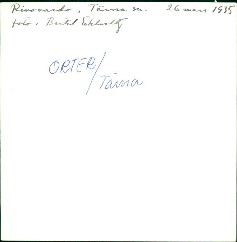 Rivovardo - Vintage Photograph