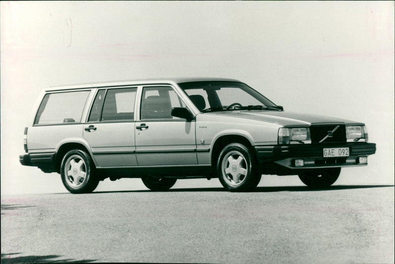 Volvo 740 GL herrgårdsvagn 1986 - Vintage Photograph