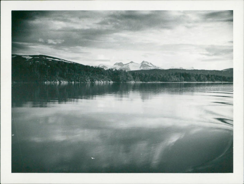 Lake - Vintage Photograph