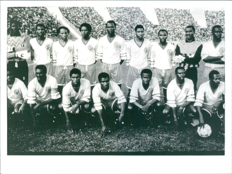 Cameroon National Soccer Team - Vintage Photograph