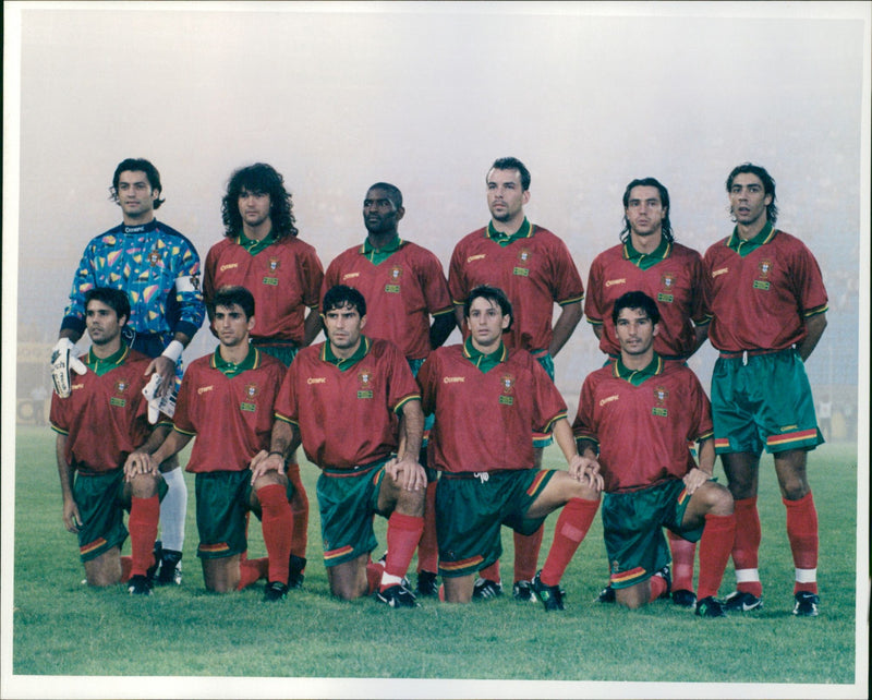 Portugal National Football Team - Vintage Photograph