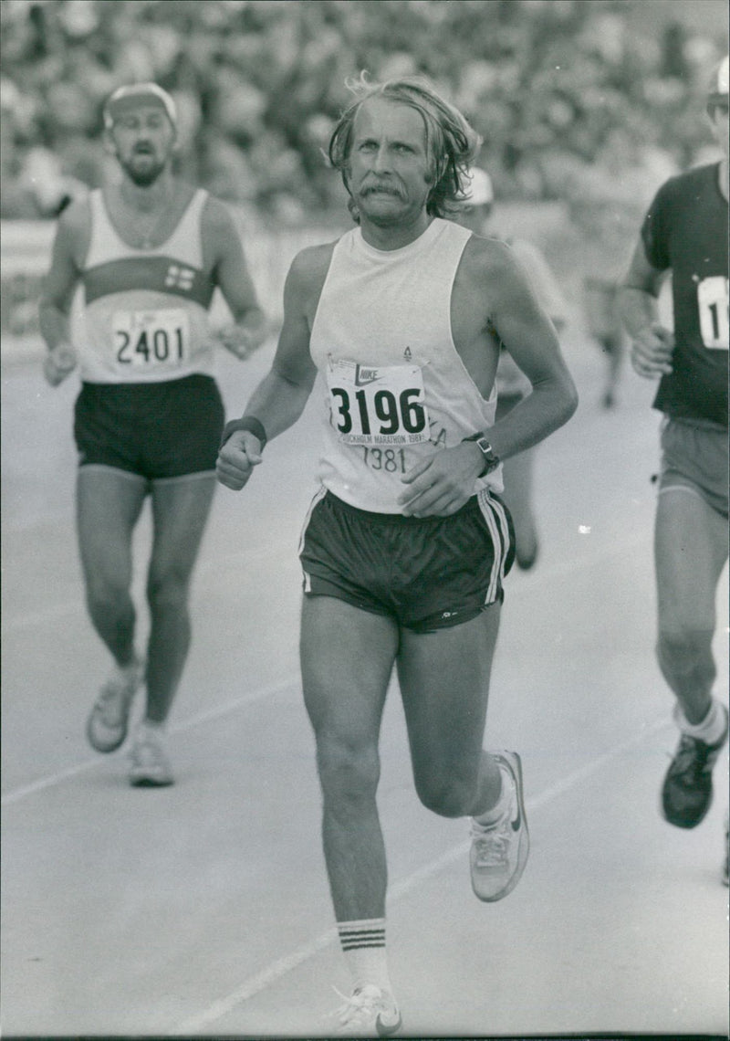 Stockholm Marathon 1981 - Vintage Photograph