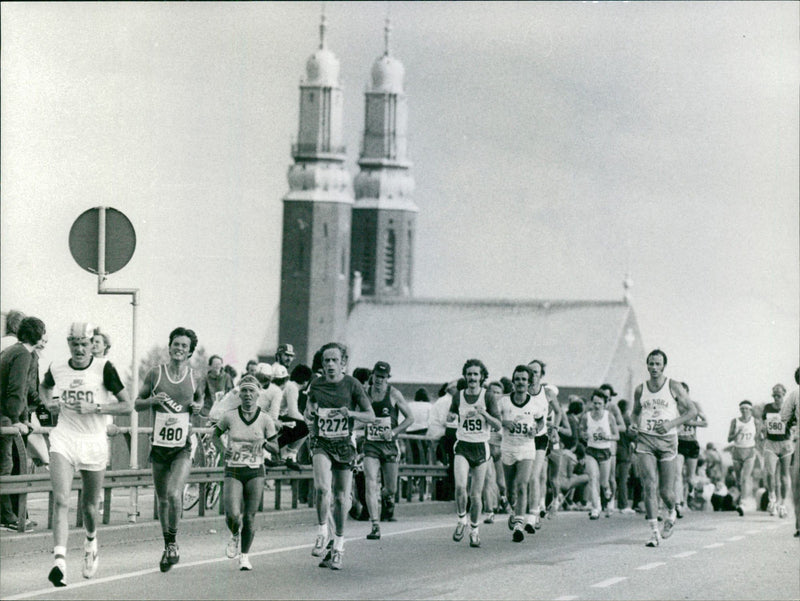 Stockholm Marathon 1980 - Vintage Photograph