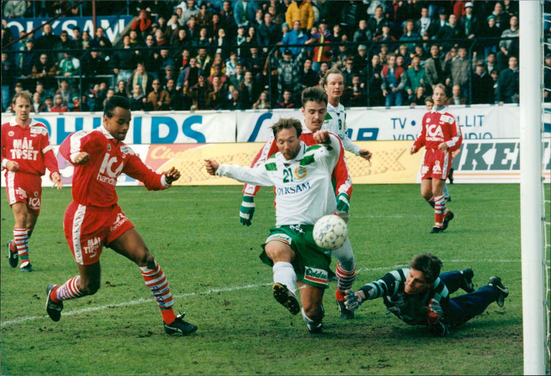 Fotboll, situationer - Vintage Photograph