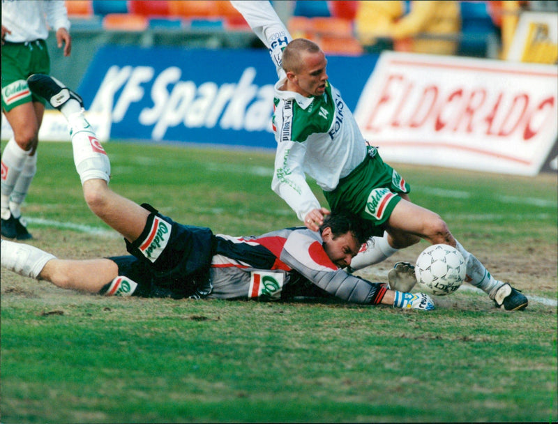 Fotboll, situationer - Vintage Photograph