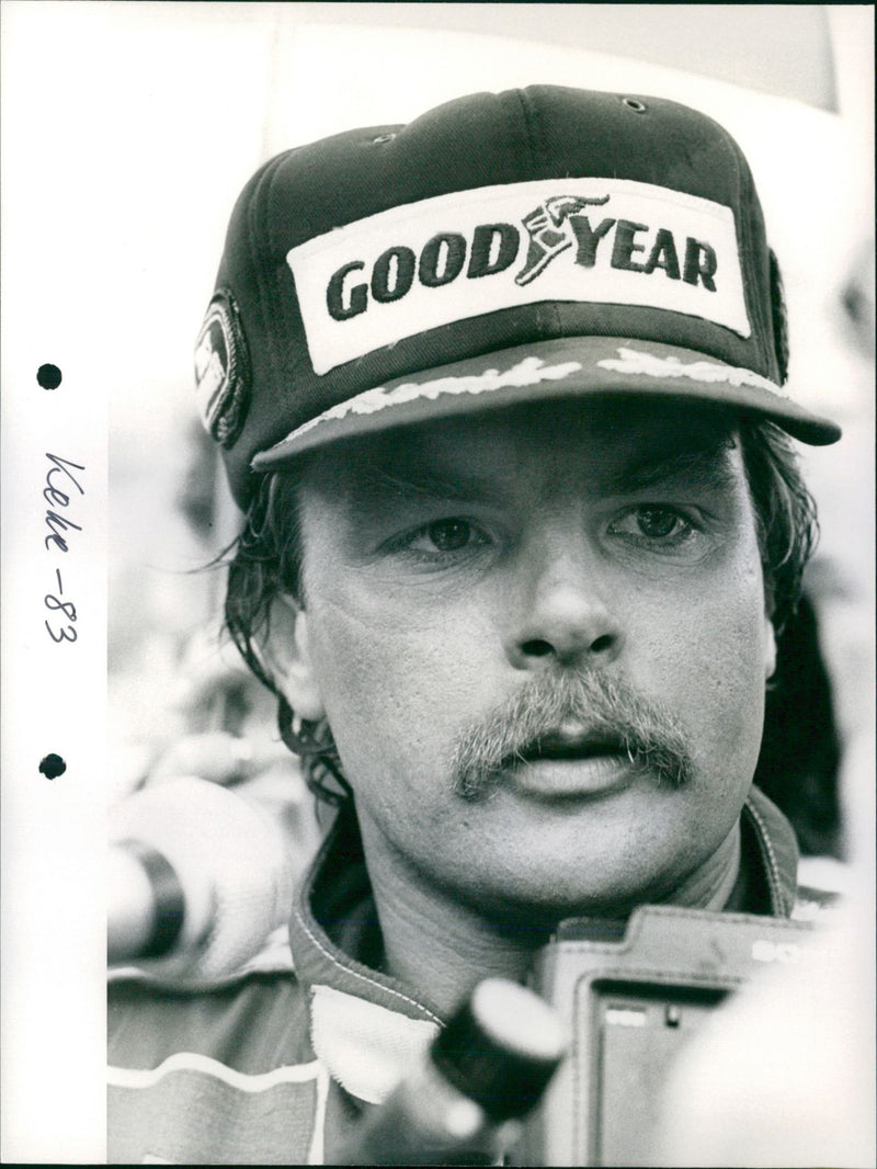 Keke Rosberg - Vintage Photograph