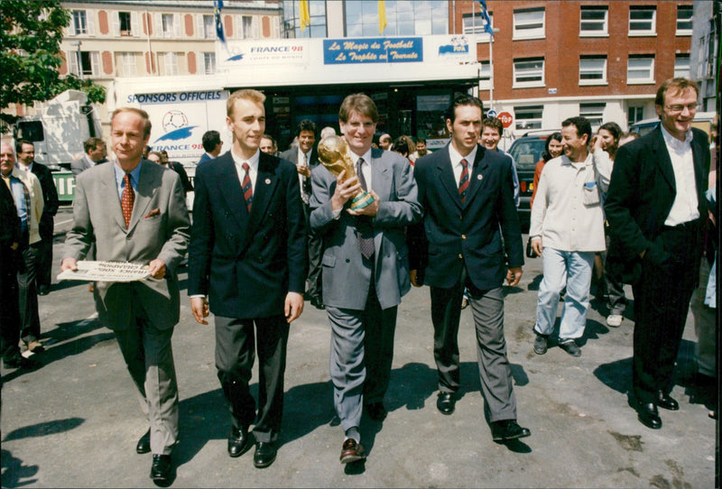 Soccer World Cup 1998 Opening and closing - Vintage Photograph