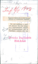 Princess Sibylla and Prime Minister Herman Eriksson at the opening of the German handicraft exhibition - Vintage Photograph