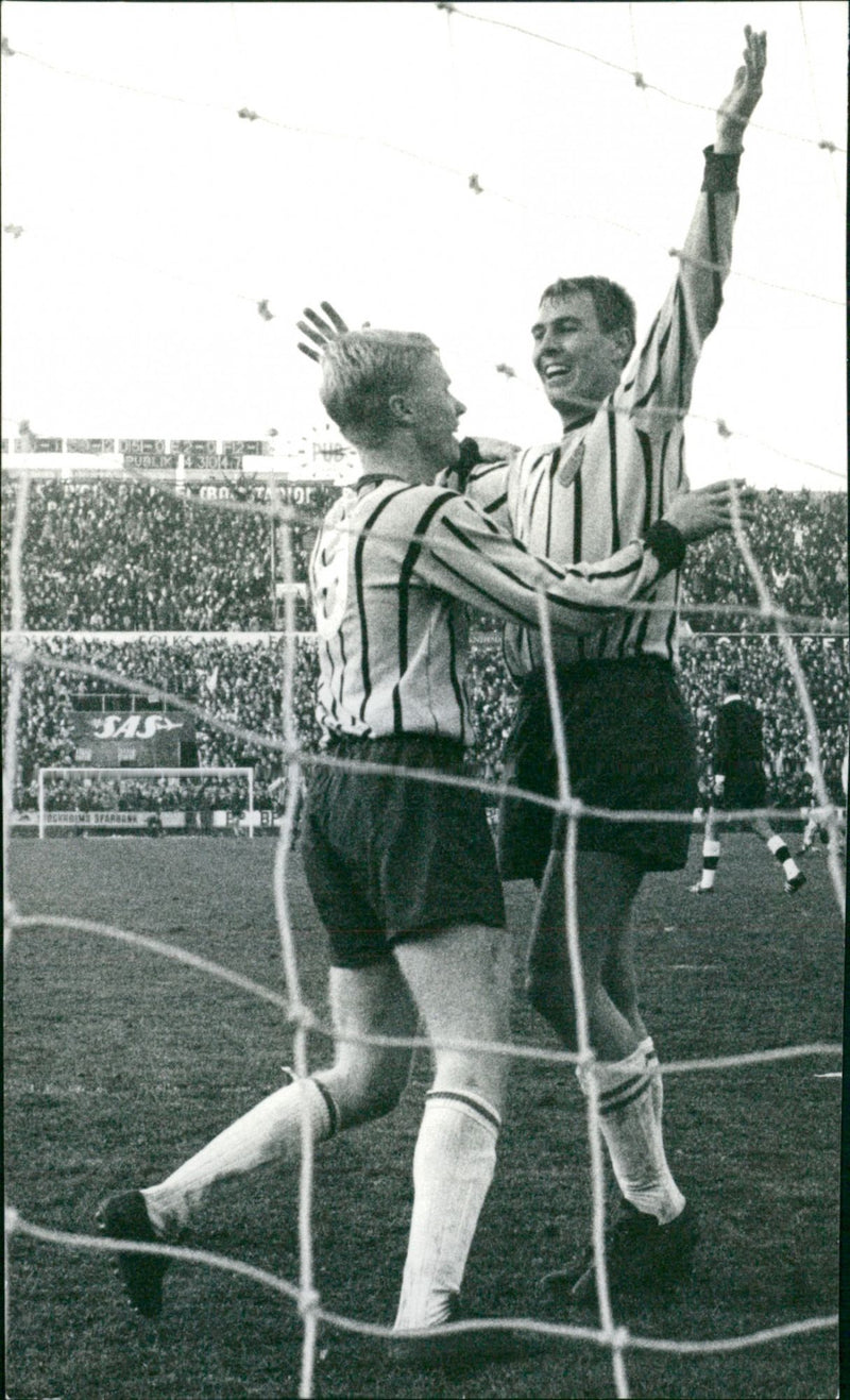 Fotbollsallsvenskan. Djurgårdens IF - Vintage Photograph