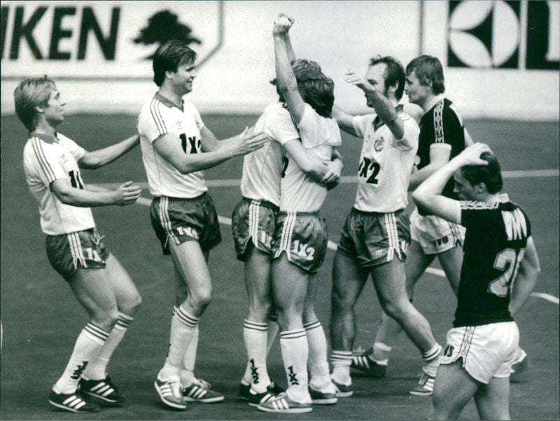 Football: Hallsvenskan 1983 - Vintage Photograph