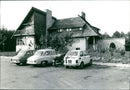 A world house out in the countryside of Poland - Vintage Photograph