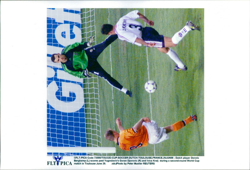 Soccer World Cup 1998 - Vintage Photograph