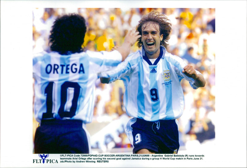 Soccer World Cup 1998 - Vintage Photograph