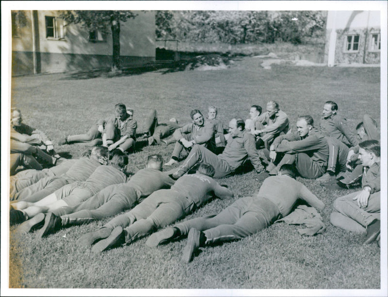 Swedish football team 1958 - Vintage Photograph