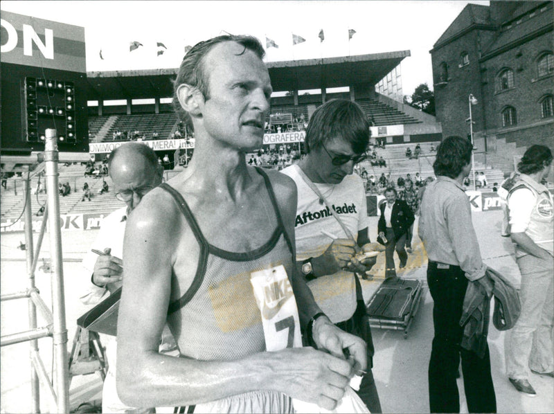 Stockholm Marathon 1980 - Vintage Photograph