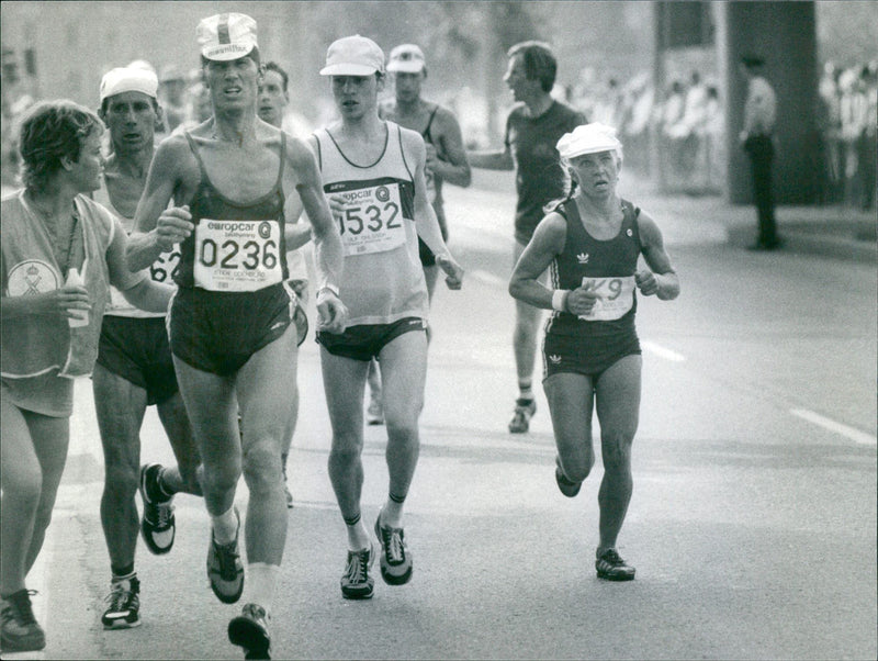 Stockholm Marathon 1982 - Vintage Photograph