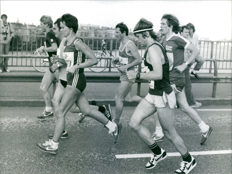 Stockholm Marathon 1980 - Vintage Photograph