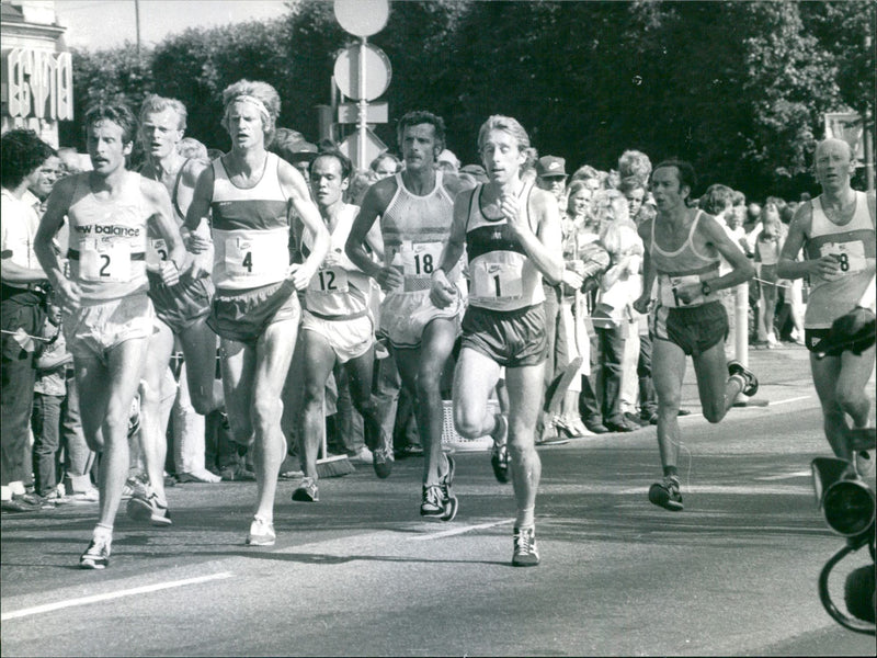 Stockholm Marathon 1981 - Vintage Photograph