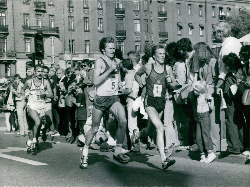 Stockholm Marathon 1980 - Vintage Photograph