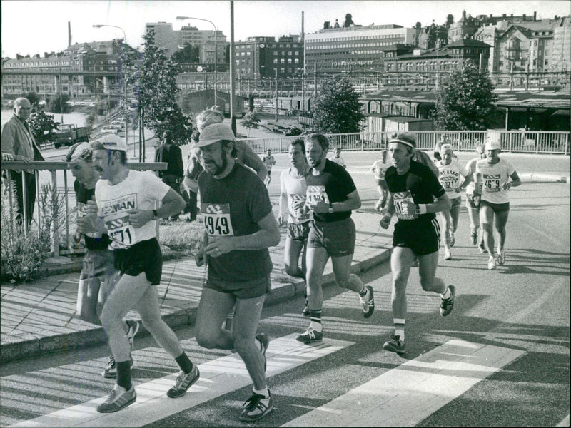 Stockholm Marathon 1979 - Vintage Photograph