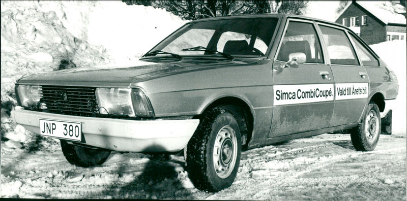 Simca Combi Coupé - Vintage Photograph
