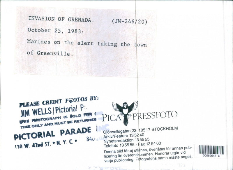 Invasion i Grenada - Vintage Photograph