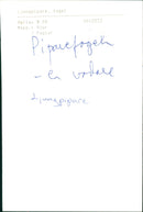 VODACE SHELF PIPERFOGEH ANIMALS BIRD LJUNGPIPER FOLDER FABLES - Vintage Photograph