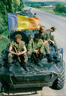 Moldovan army soldiers - Vintage Photograph