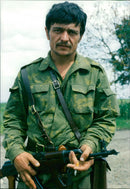 Moldovan Army Soldier - Vintage Photograph