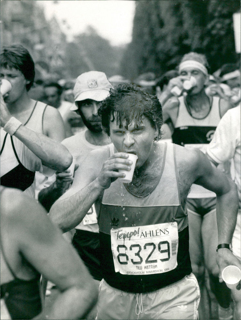 Stockholm Marathon 1984 - Vintage Photograph