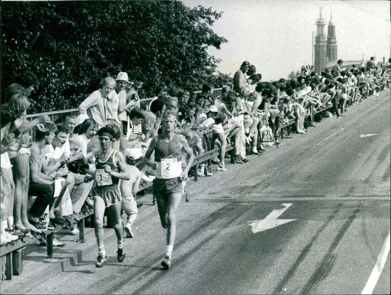 Stockholm Marathon 1982 - Vintage Photograph