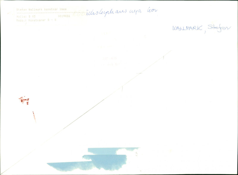 KONSTNAR HOW ISTNARER MARK RICHSLECH UYA AUS WALLMARK UMEA - Vintage Photograph