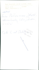 1981 KATNR KONSTNAR JAWED PETTERSSON FOLDER RUNE JARVED OLO TIH - Vintage Photograph