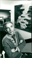 1981 KATNR KONSTNAR JAWED PETTERSSON FOLDER RUNE JARVED OLO TIH - Vintage Photograph