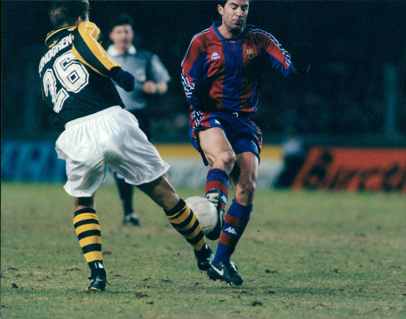 AIK - Barcelona - Vintage Photograph