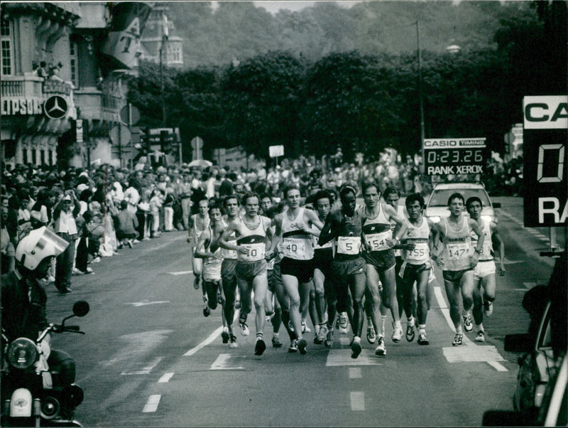 Stockholm Marathon 1984 - Vintage Photograph