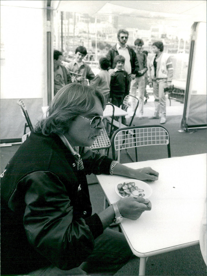 Keke Rosberg - Vintage Photograph