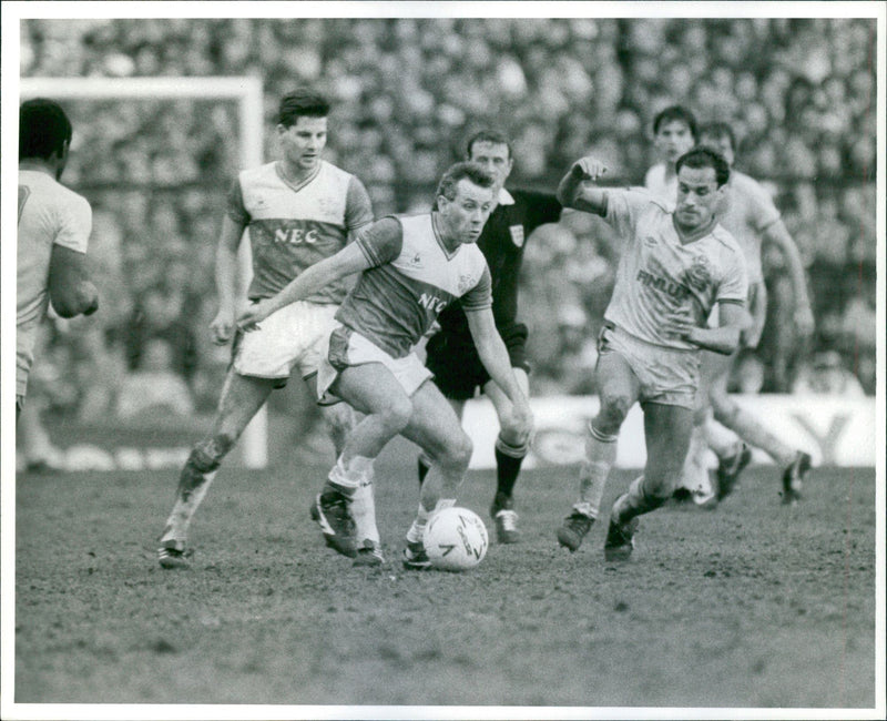 Fotboll, situationer - Vintage Photograph