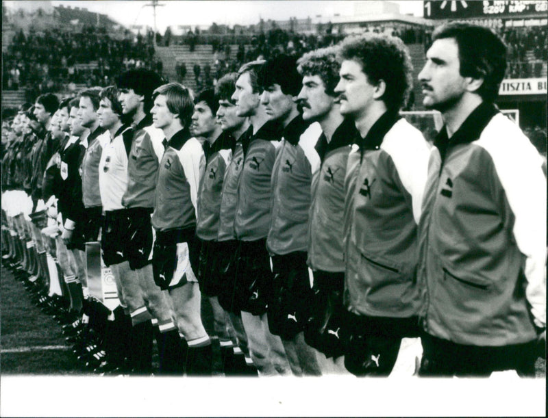 Austria National Soccer Team - Vintage Photograph