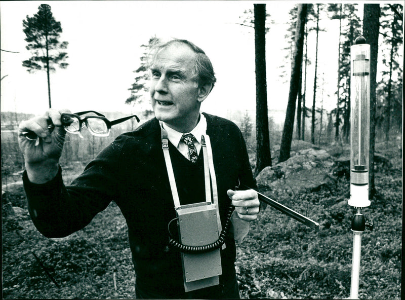 1982 SOON SHOSPINDELUNG ARCHIVE PONSON BENGT ANGA SKOGSHOGSKOLAN OKT VKS PRO PROF - Vintage Photograph