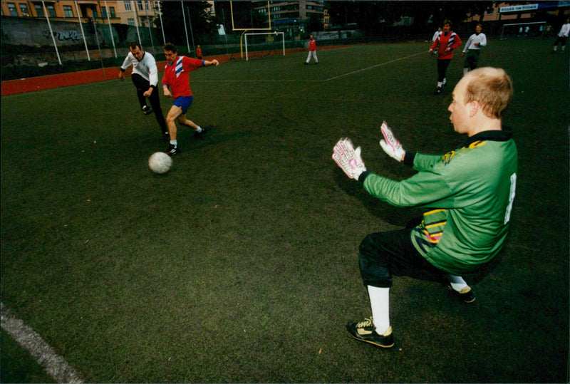 Fotboll, situationer - Vintage Photograph