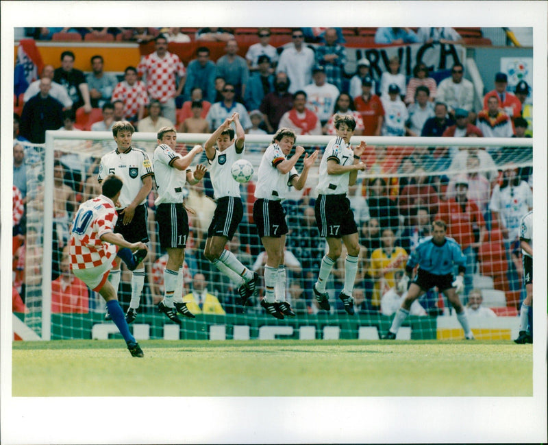 Fotboll, situationer - Vintage Photograph