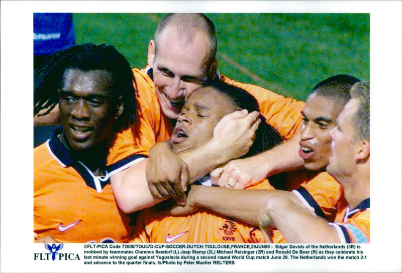 Soccer World Cup 1998 - Vintage Photograph