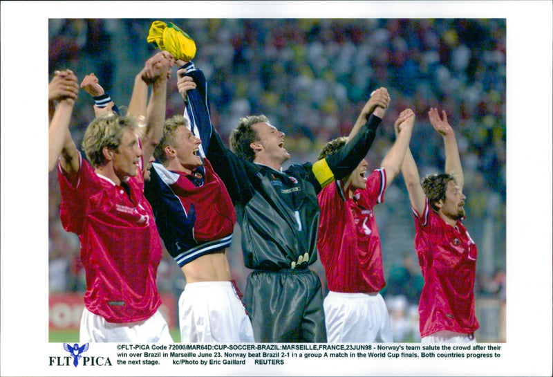 Soccer World Cup 1998 - Vintage Photograph