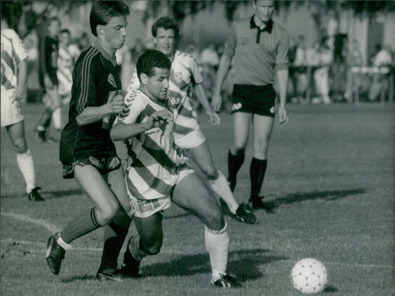 Glenn Rönnberg, IFK Västerås, bästa spel i matchen mot division IV-laget Enskede IK - Vintage Photograph