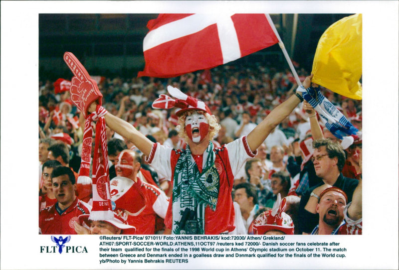 Soccer World Cup 1998 - Vintage Photograph